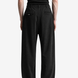Black pants, full body view