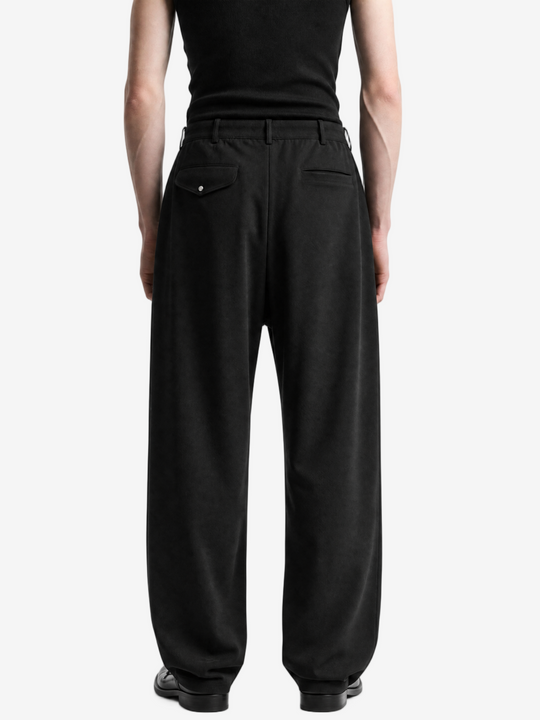 Black pants, full body view