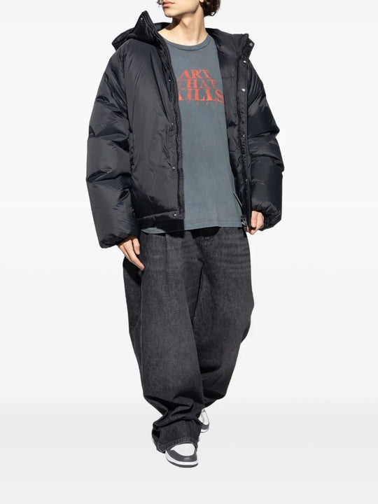 Black jacket, full body view