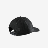 Black hat, back view