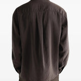 Brown shirt, front view