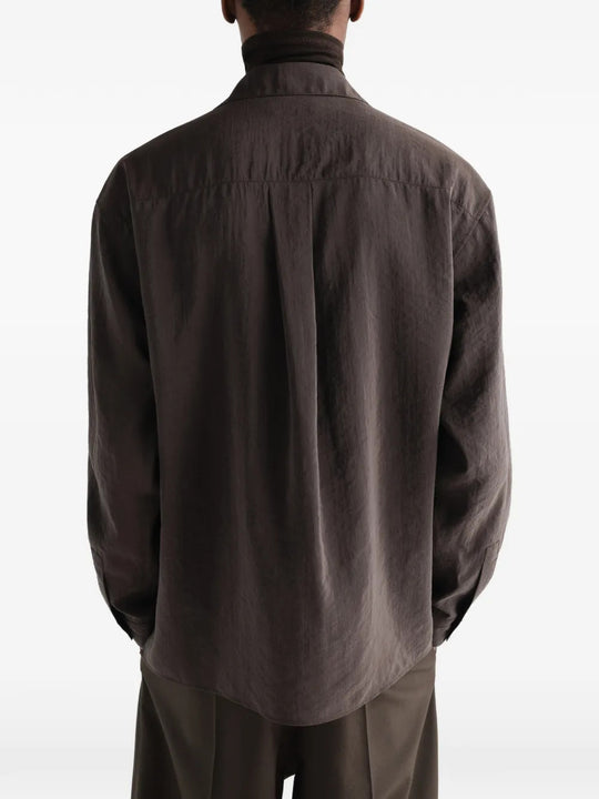 Brown shirt, front view