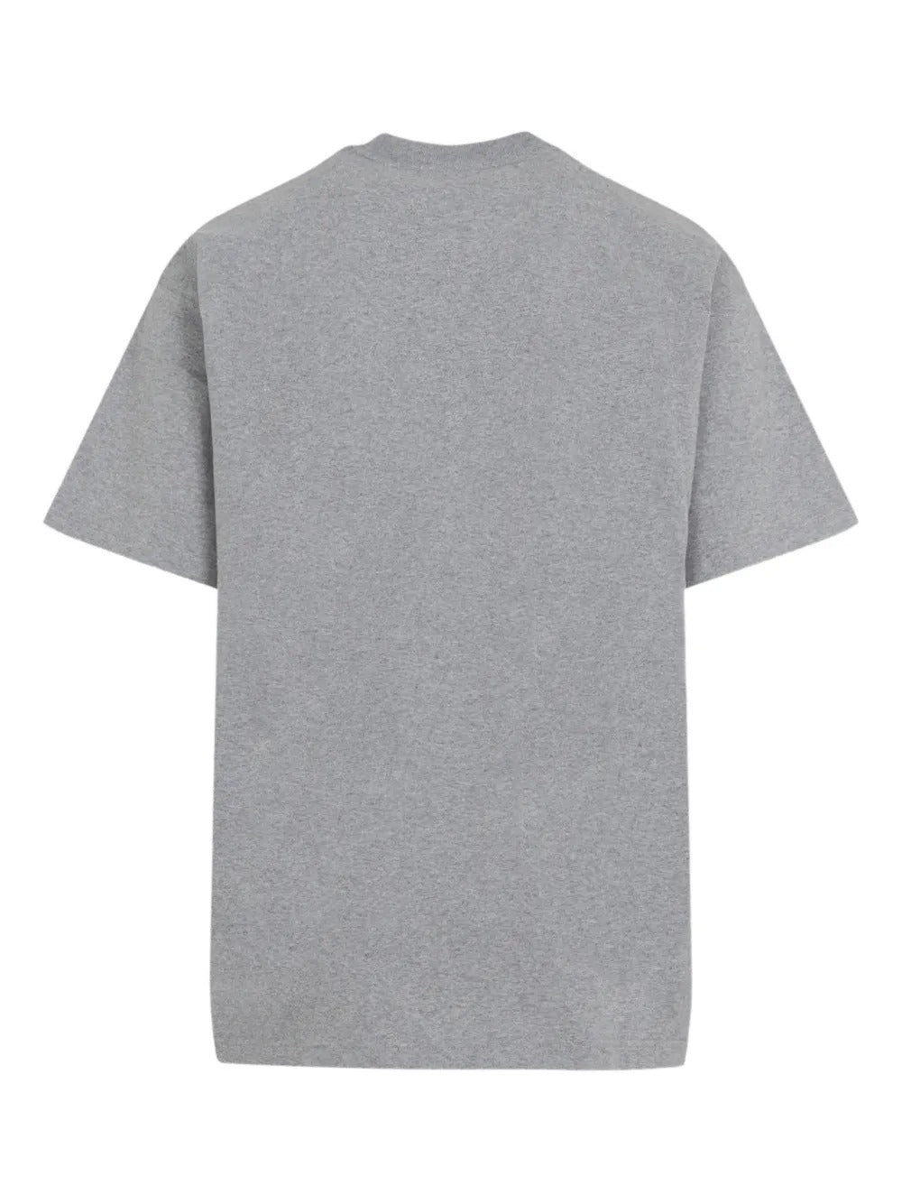 Grey t-shirts, back view