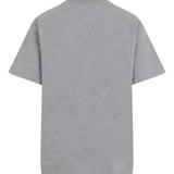 Grey t-shirts, back view