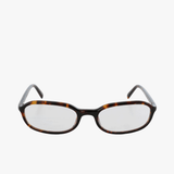 Brown eyewear, front view