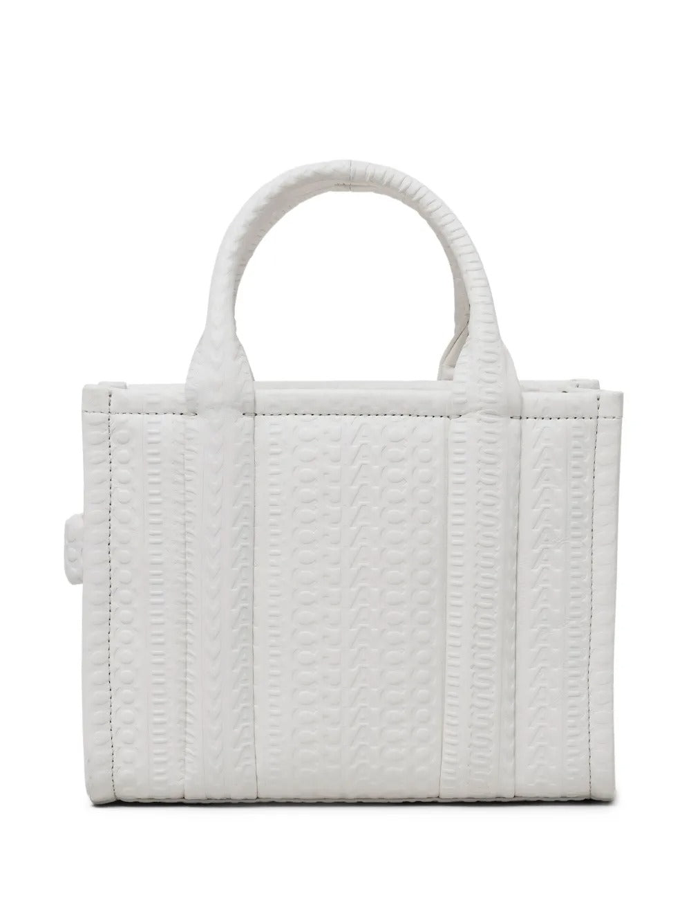 White bag, back view