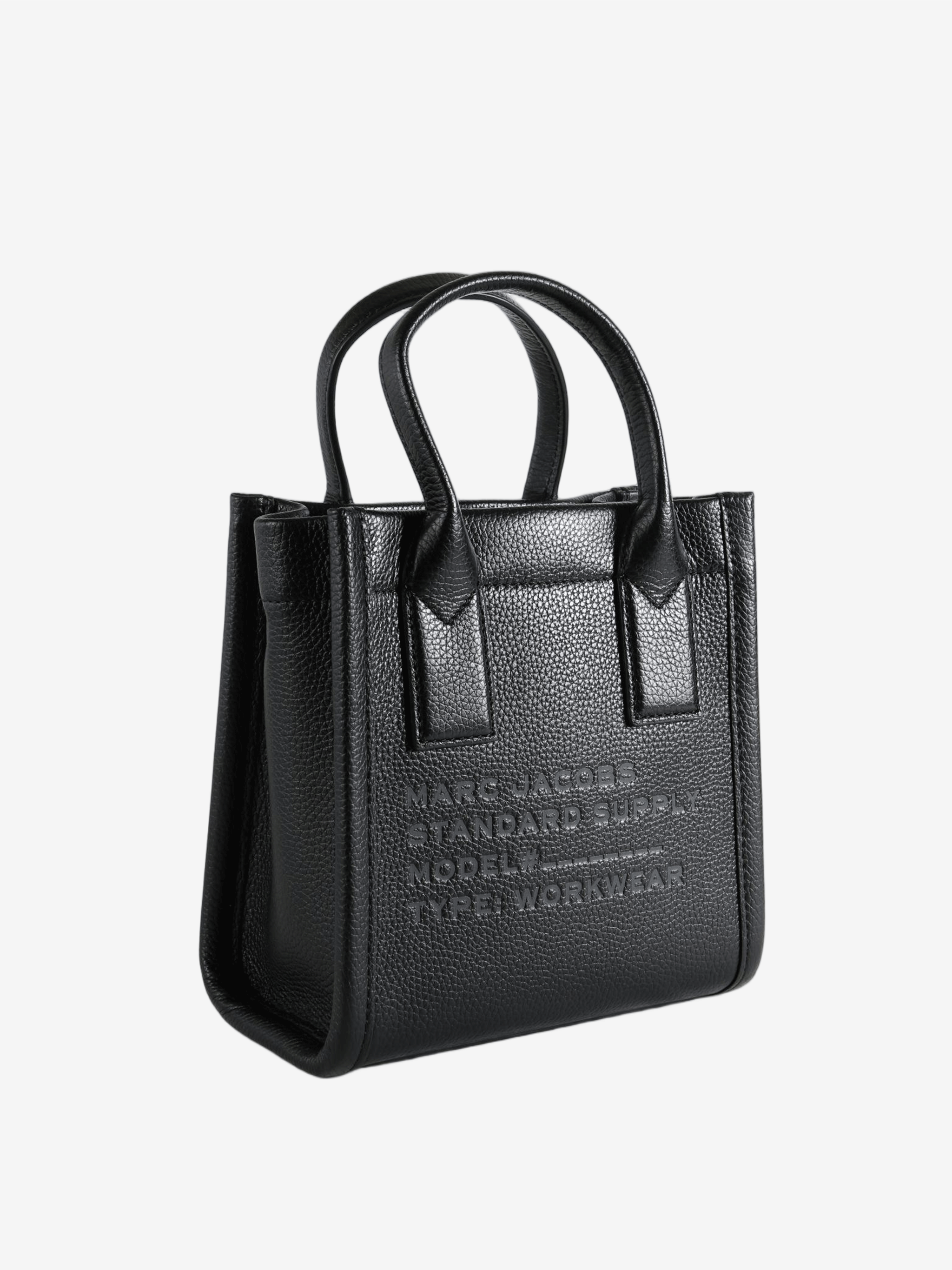 Black bag, front view