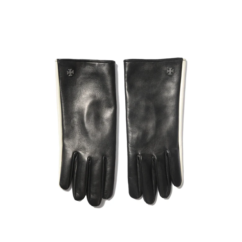 black glove, front view