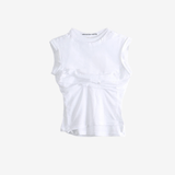 White top, front view