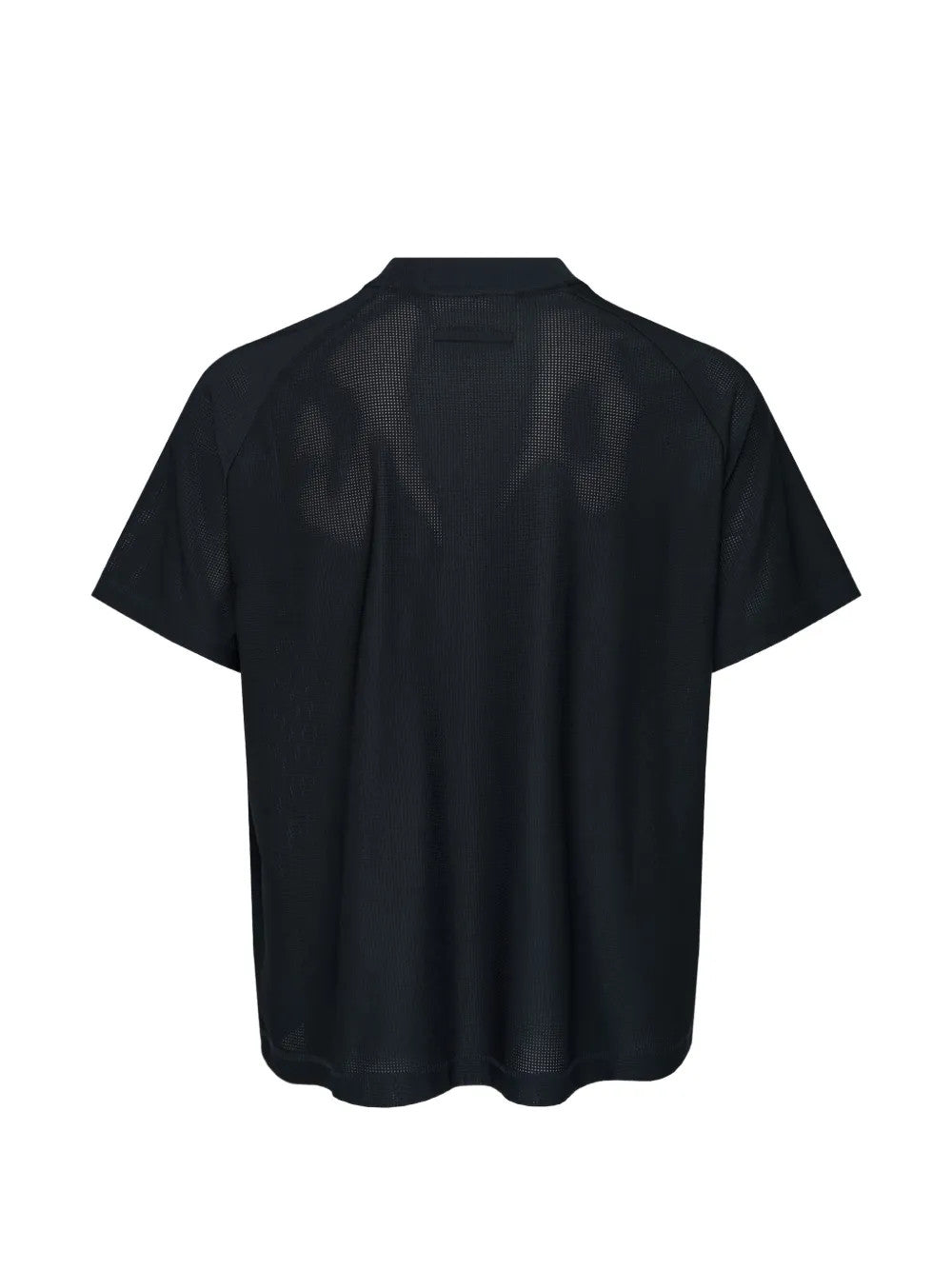 Black t-shirt, front view