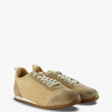 Tan shoes, front view