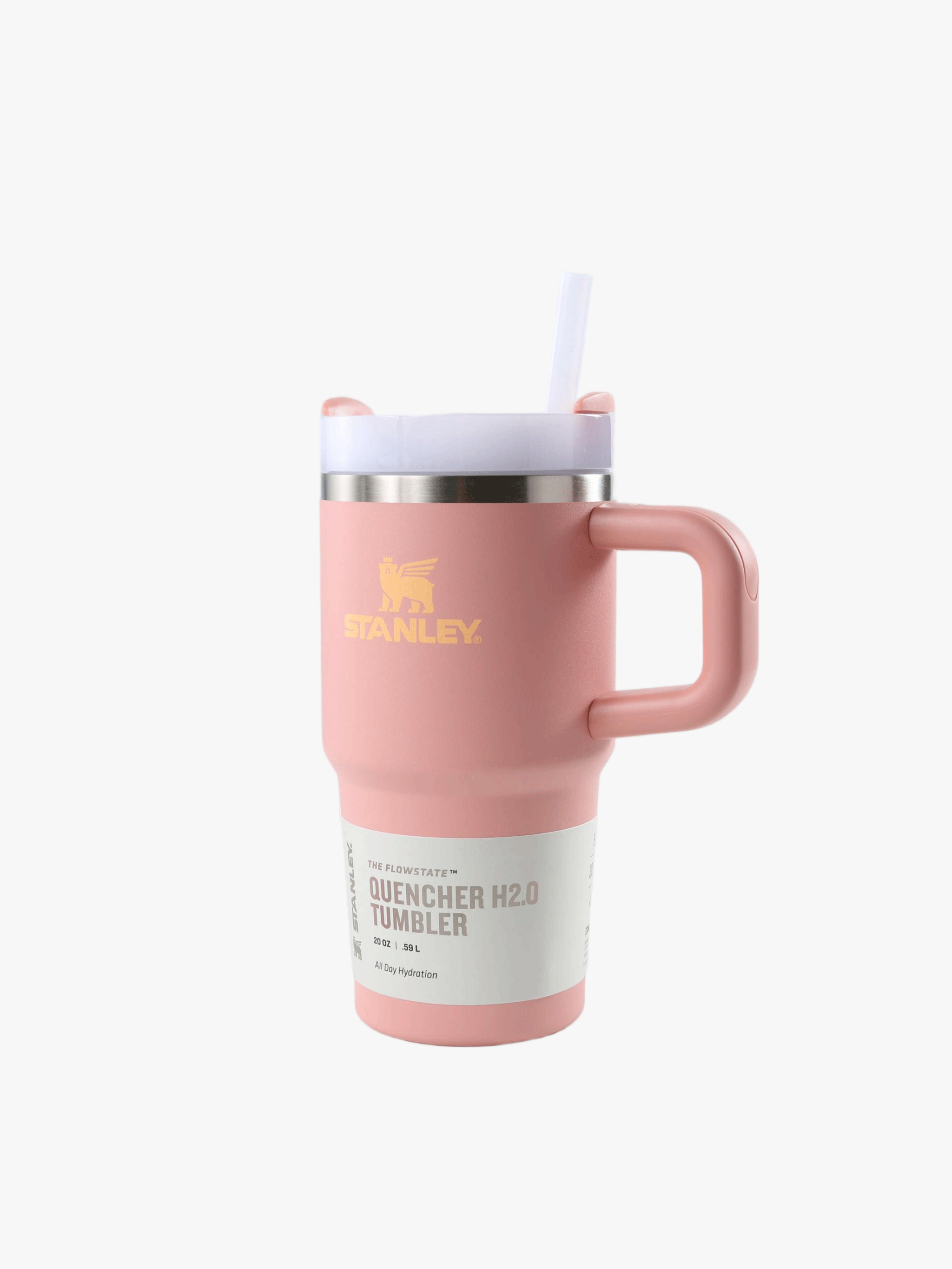 Pink product, front view