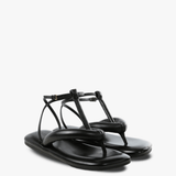 Black flats, side view