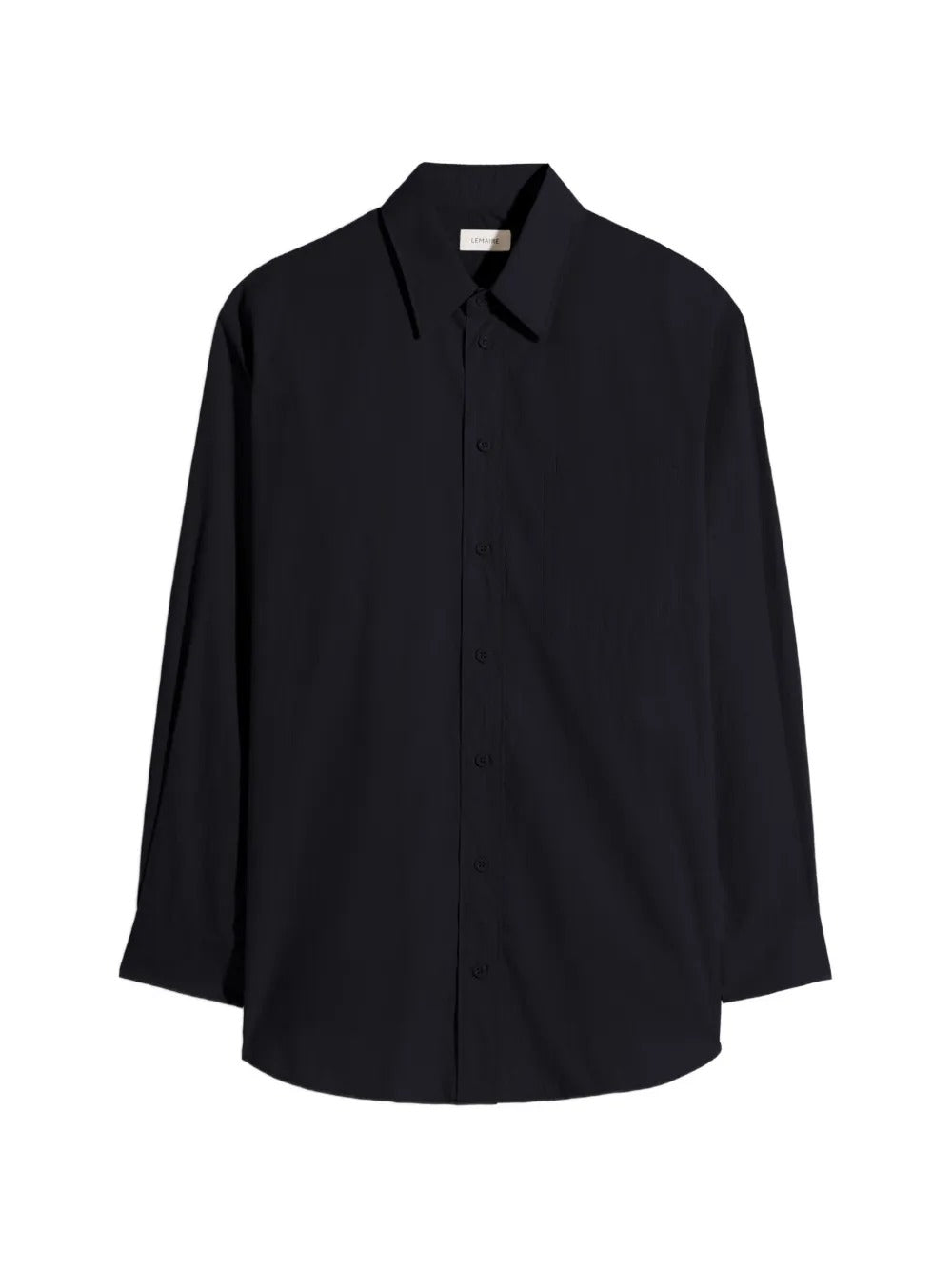Black shirt, front view