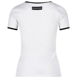 White t-shirt, front view