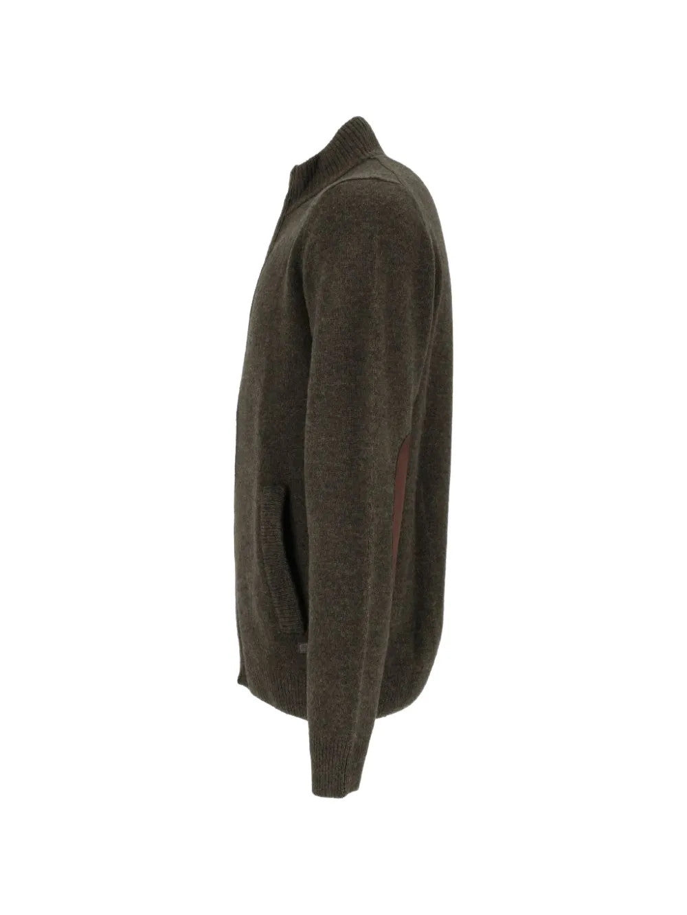Brown jacket, front view