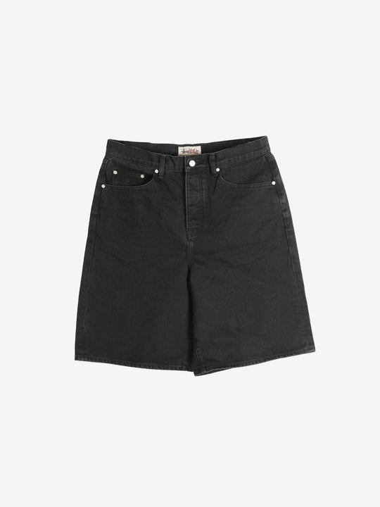 Black shorts, front view