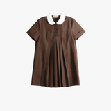Brown dress, front view