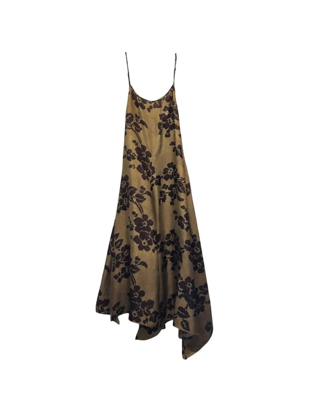 Tan dress, front view