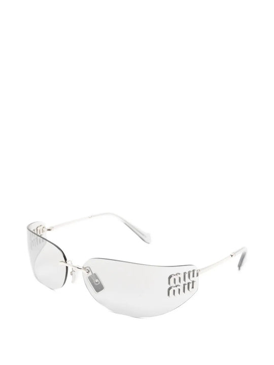 White eyewear, front view