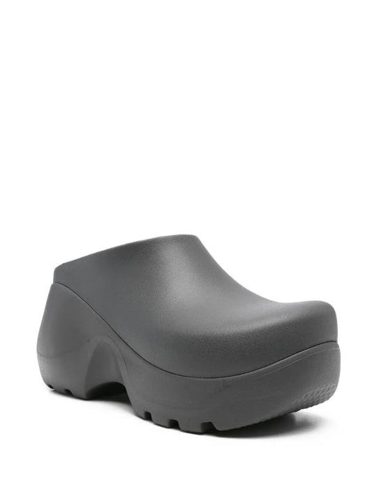 Black shoes, side view