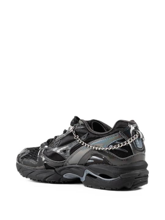 Black shoes, side view