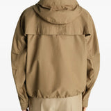 Bronwn jacket worn by a person, showing the jacket's fit