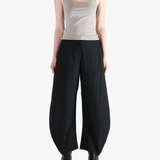 Black pants, full body view