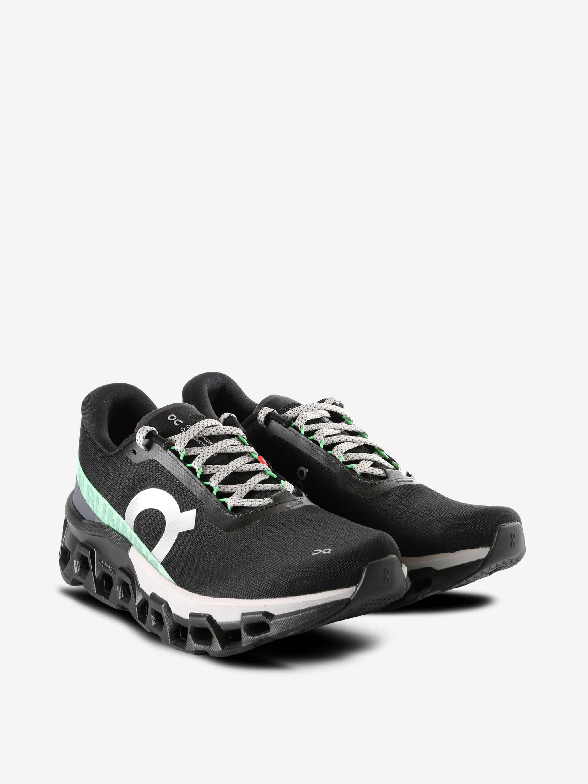 Black sneakers, side view