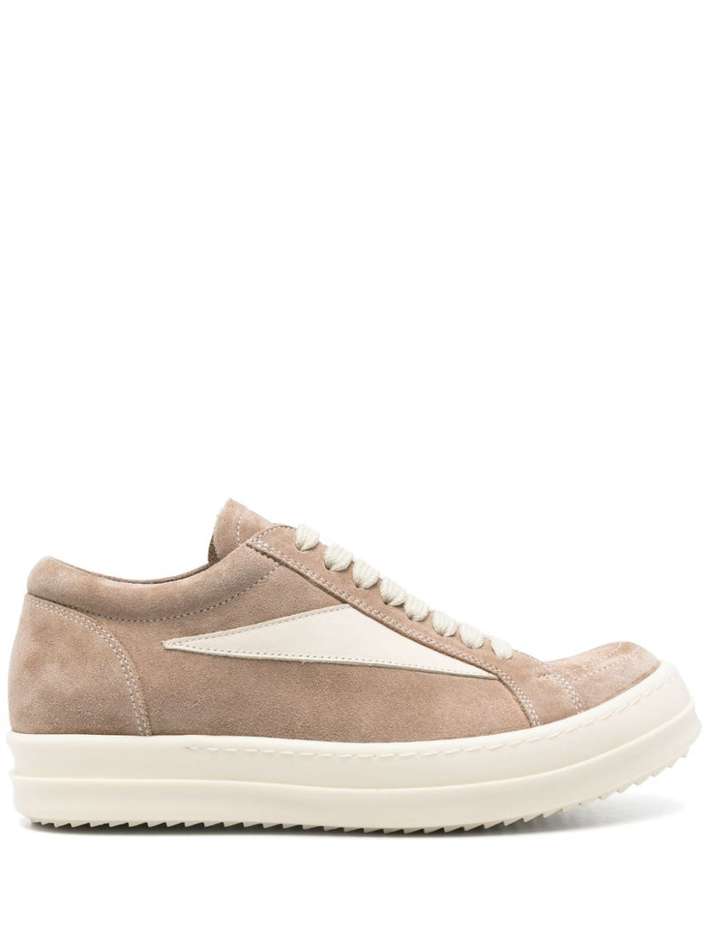 RICK OWENS - Women Scarpe In Pelle Vintage Sneakers