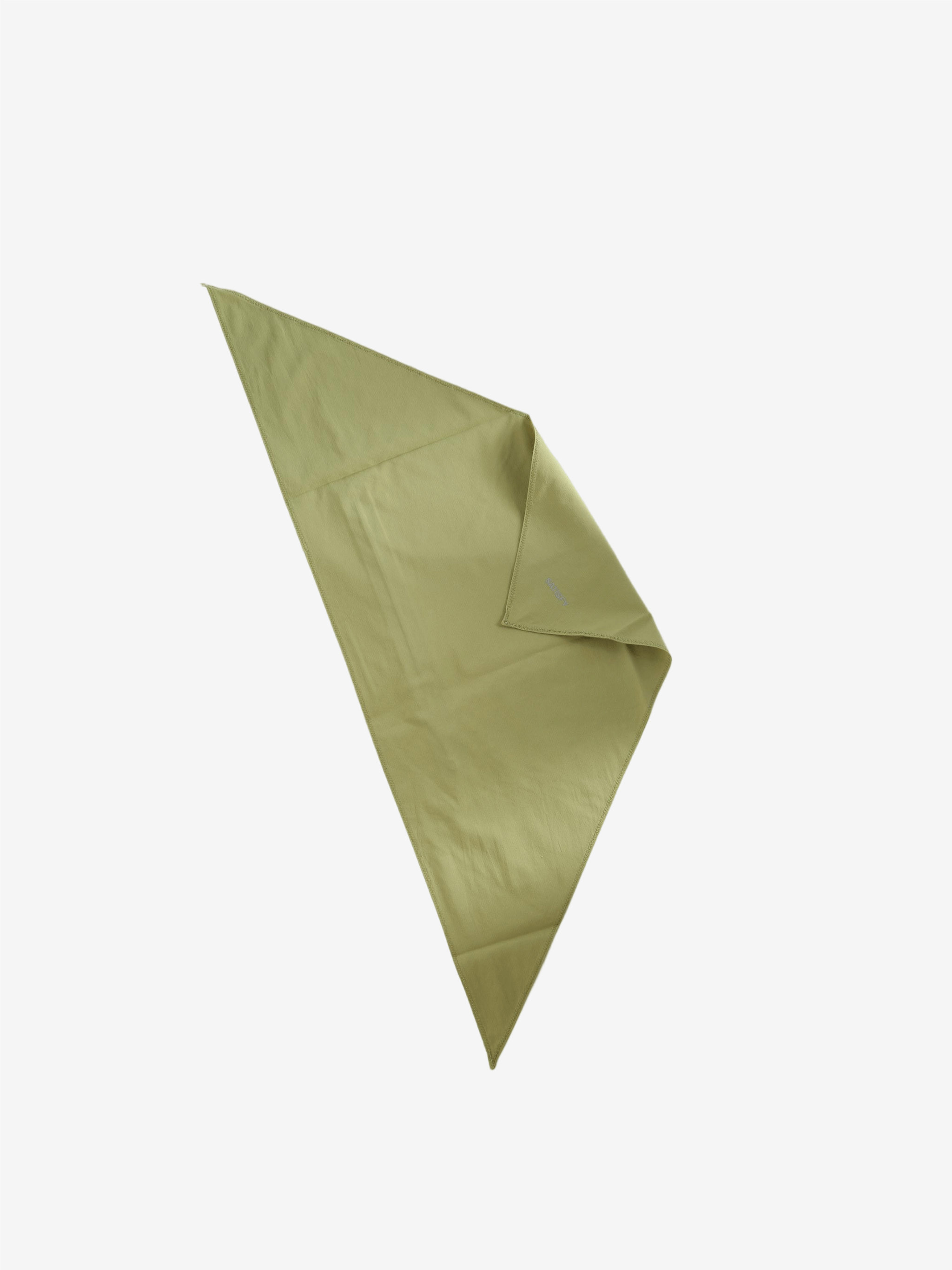 Green scarf, front view