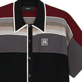 close up of black shirts, showing texture of the viscose fabric