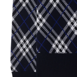 Close up of the blue top, showing texture of the cotton fabric