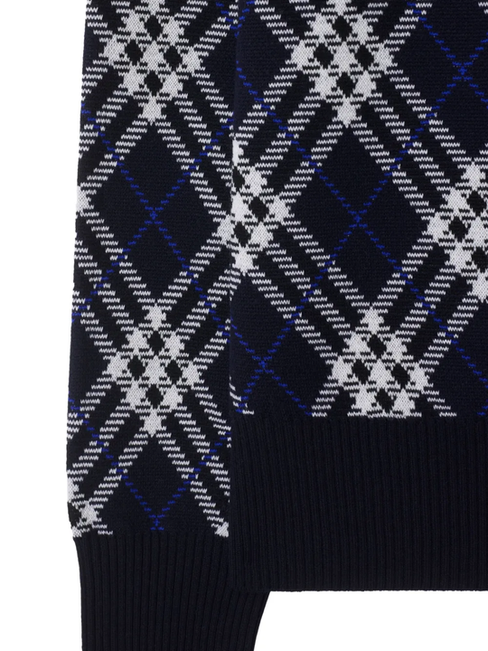 Close up of the blue top, showing texture of the cotton fabric