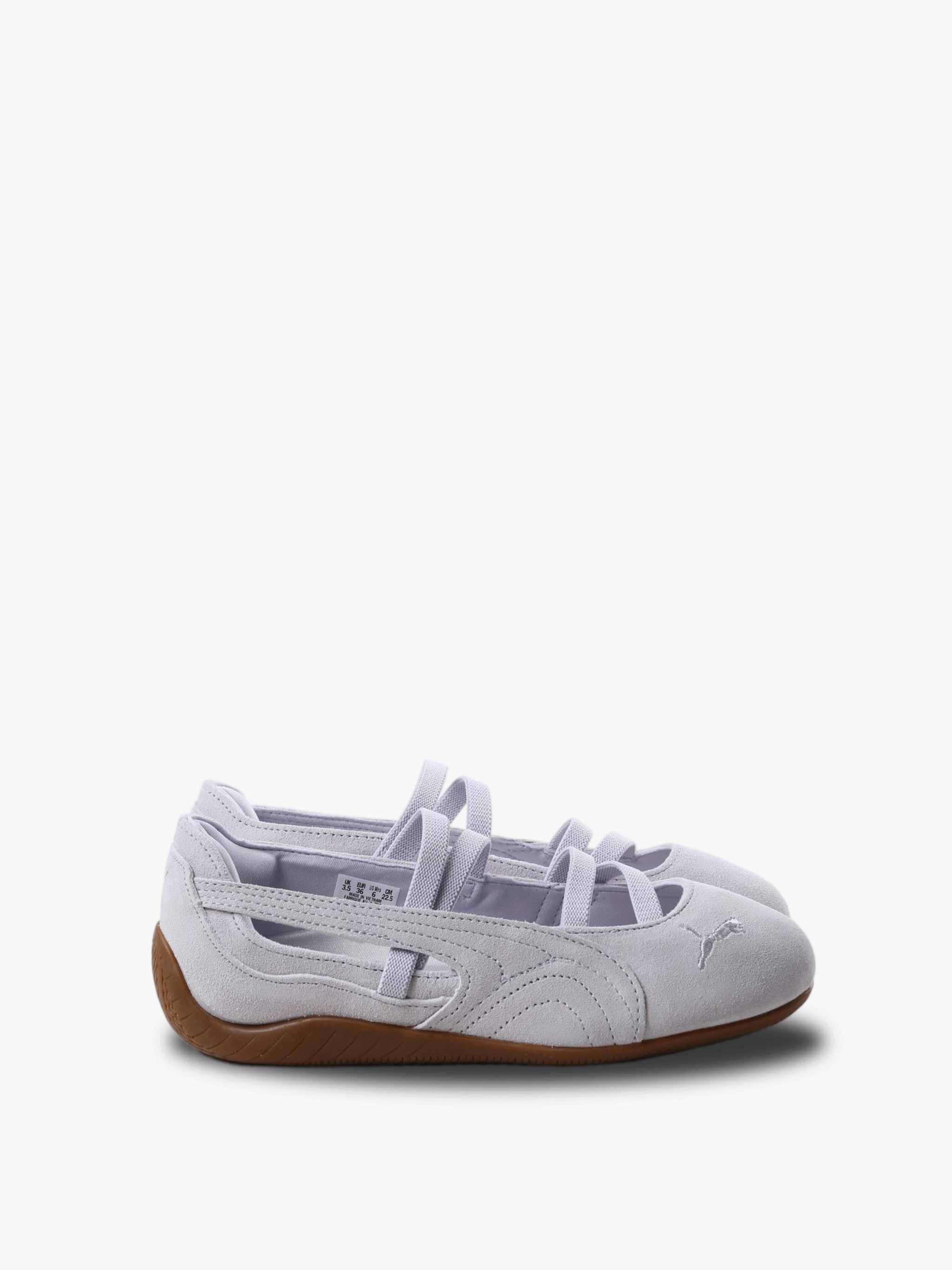 White flats , front view