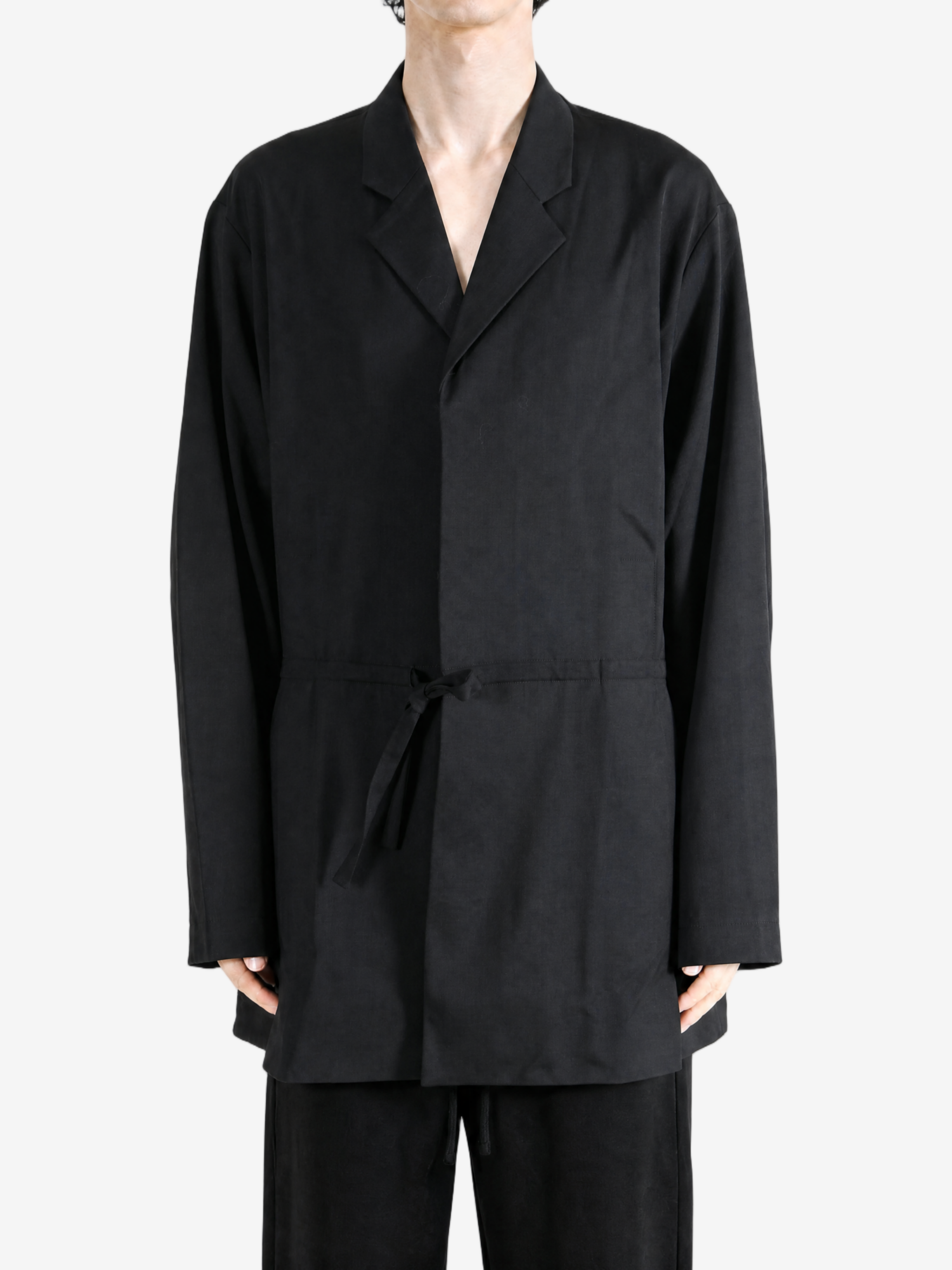 Black jacket, full body view