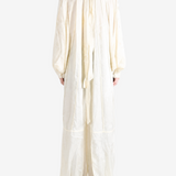 White dress, full body view