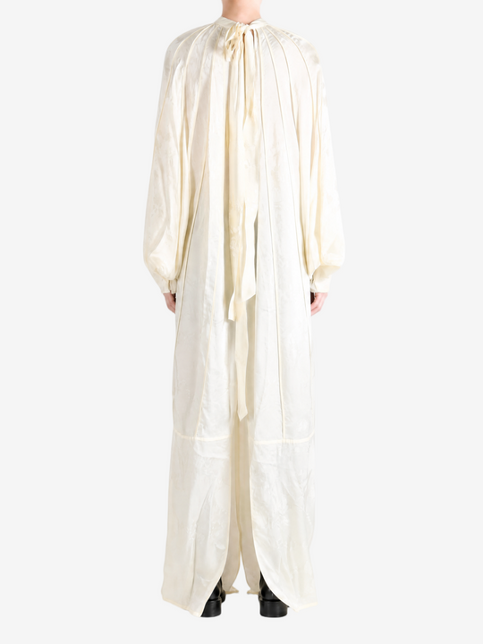 White dress, full body view