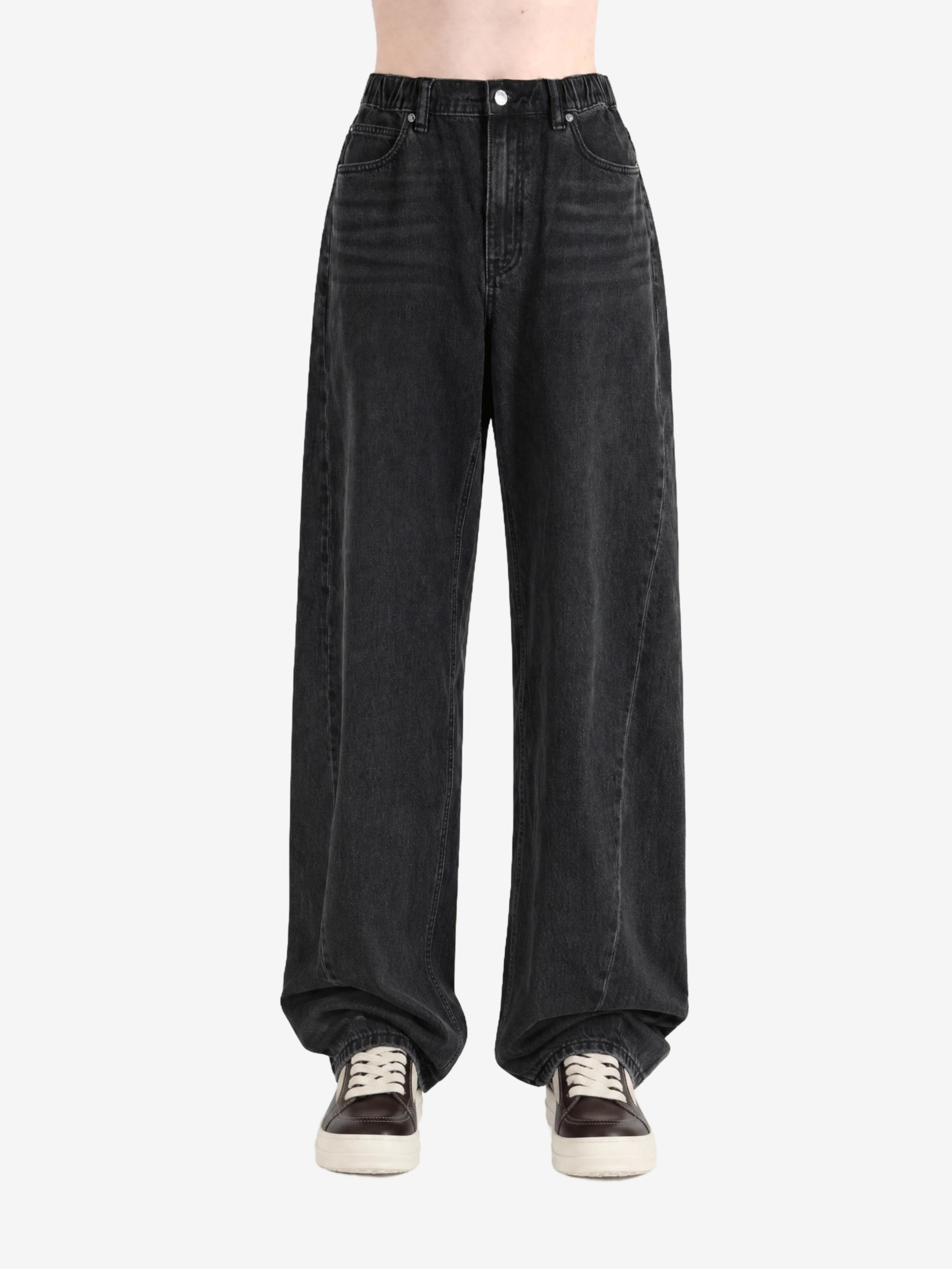 Black jeans, front view
