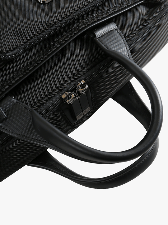 Close up of Black bag, showing detail