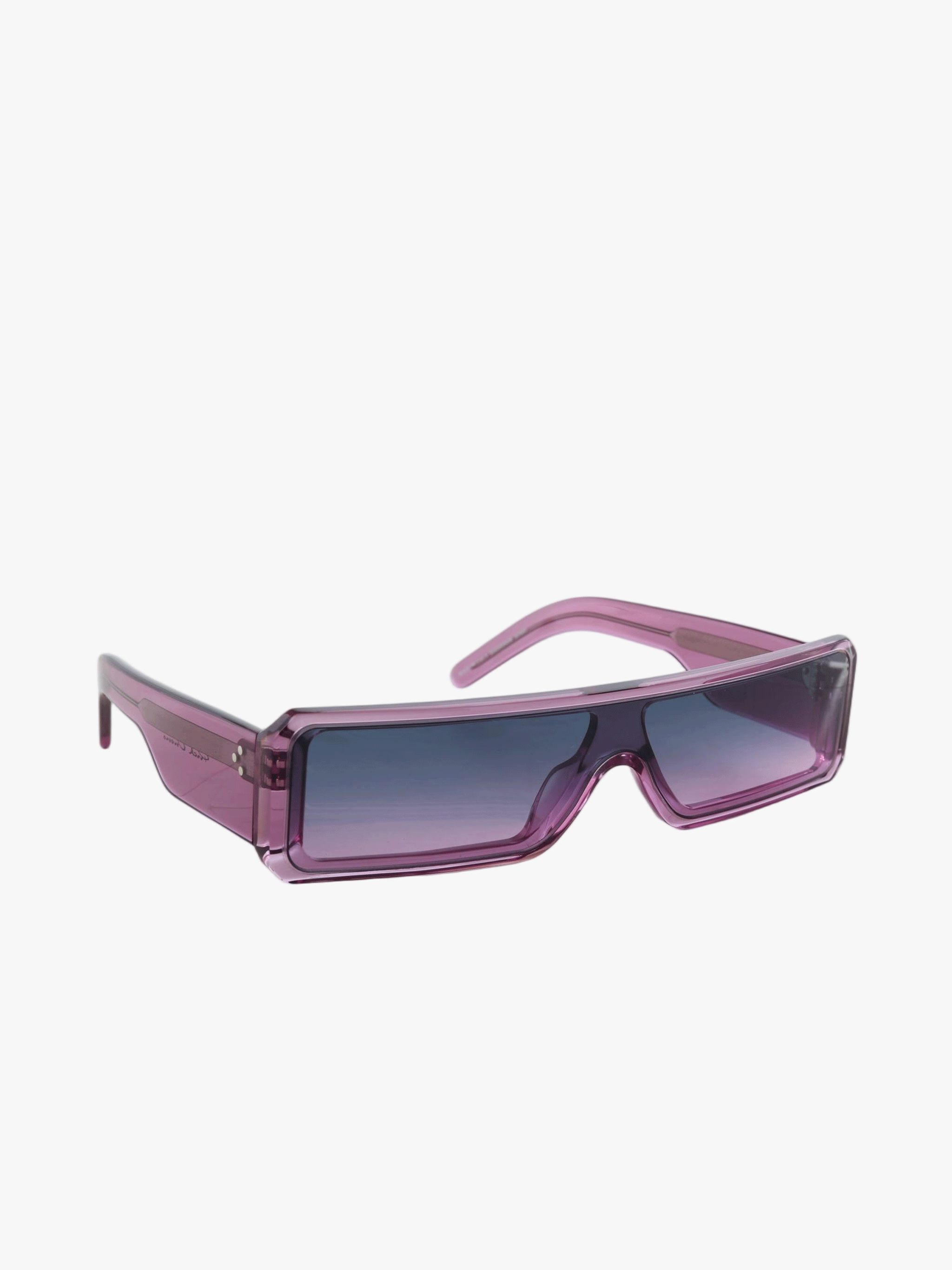 Purple eyewear, front view