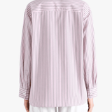 Pink shirt, full body view
