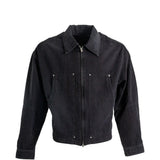 Black jacket, front view