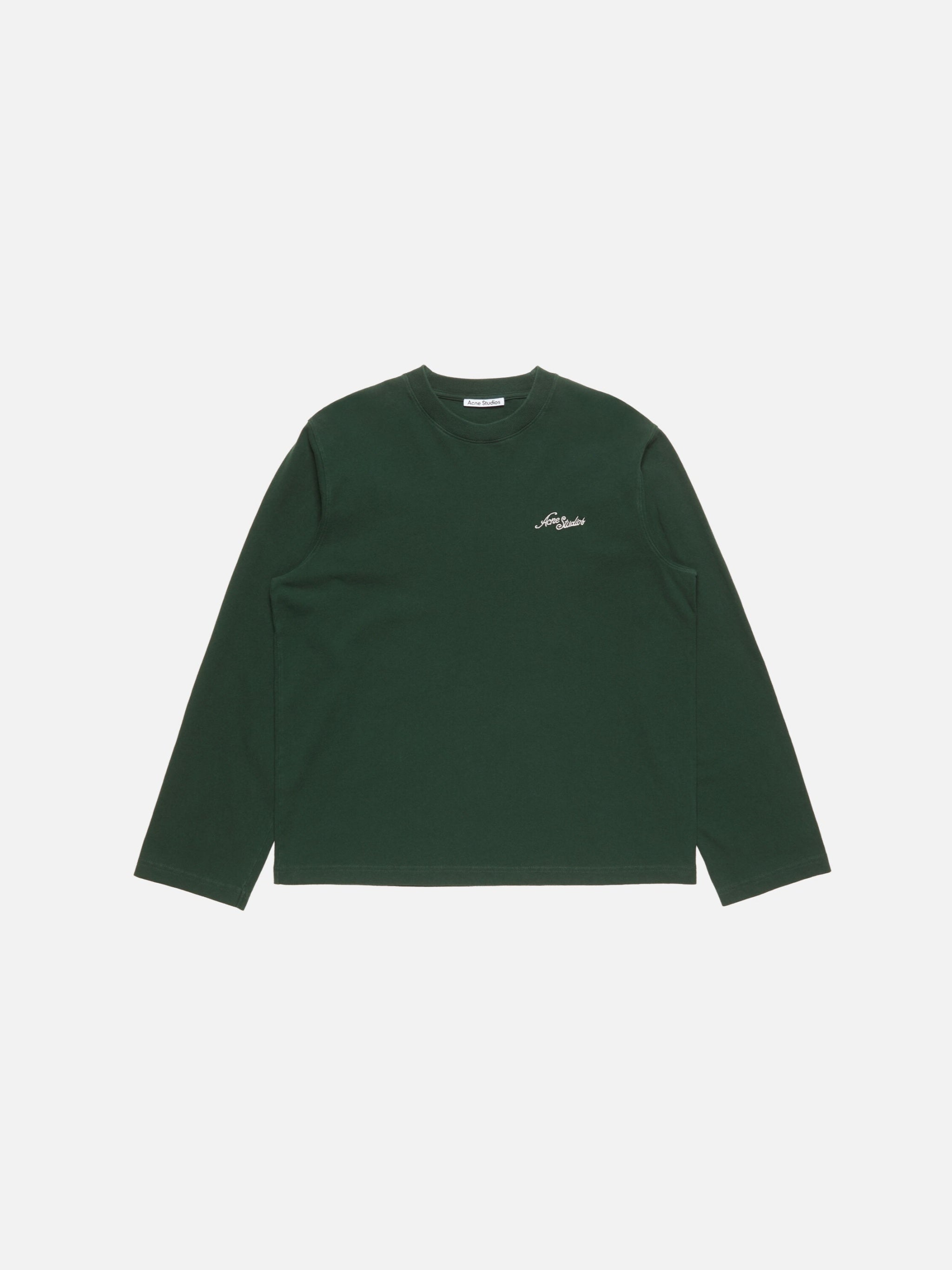 Green t-shirt, front view
