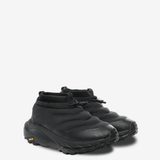 Black high-top sneaker,side view