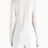 Tan top, full body view