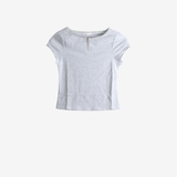 Grey shirt, front view