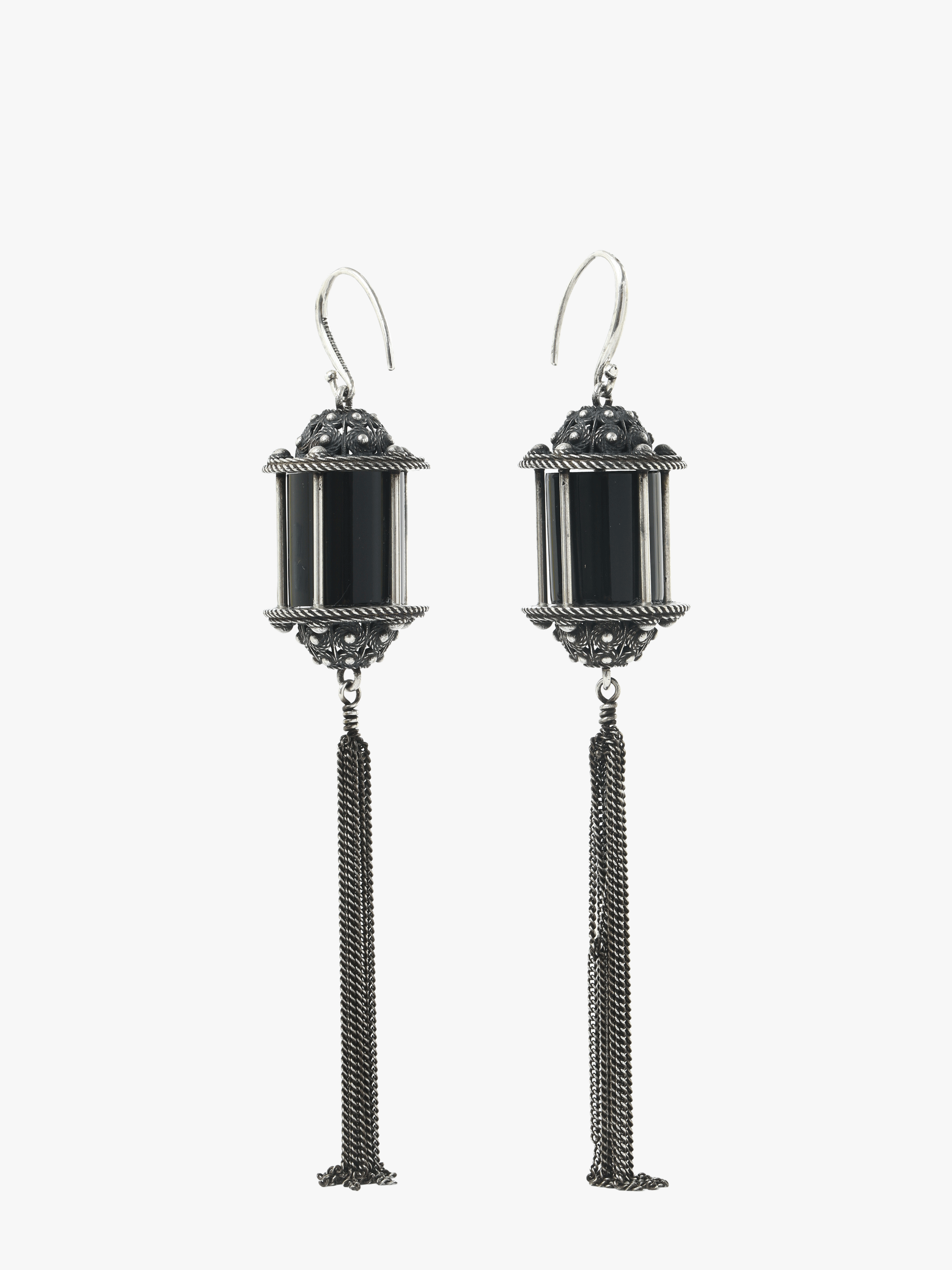 Black jewelry, front view