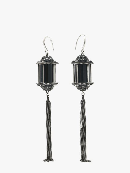 Black jewelry, front view