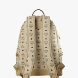 Tan bag, back view